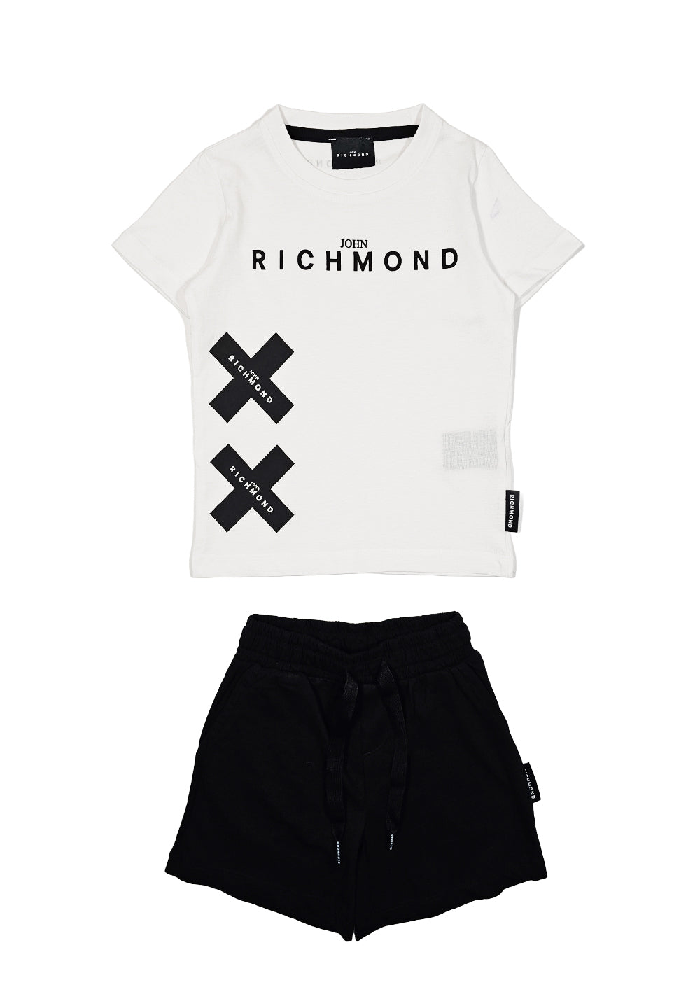 Completo bianco-nero per bambino - Primamoda kids