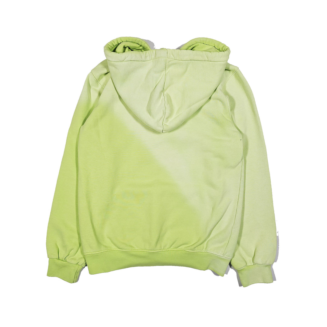 Felpa cappuccio giallo fluo per bambino - Primamoda kids