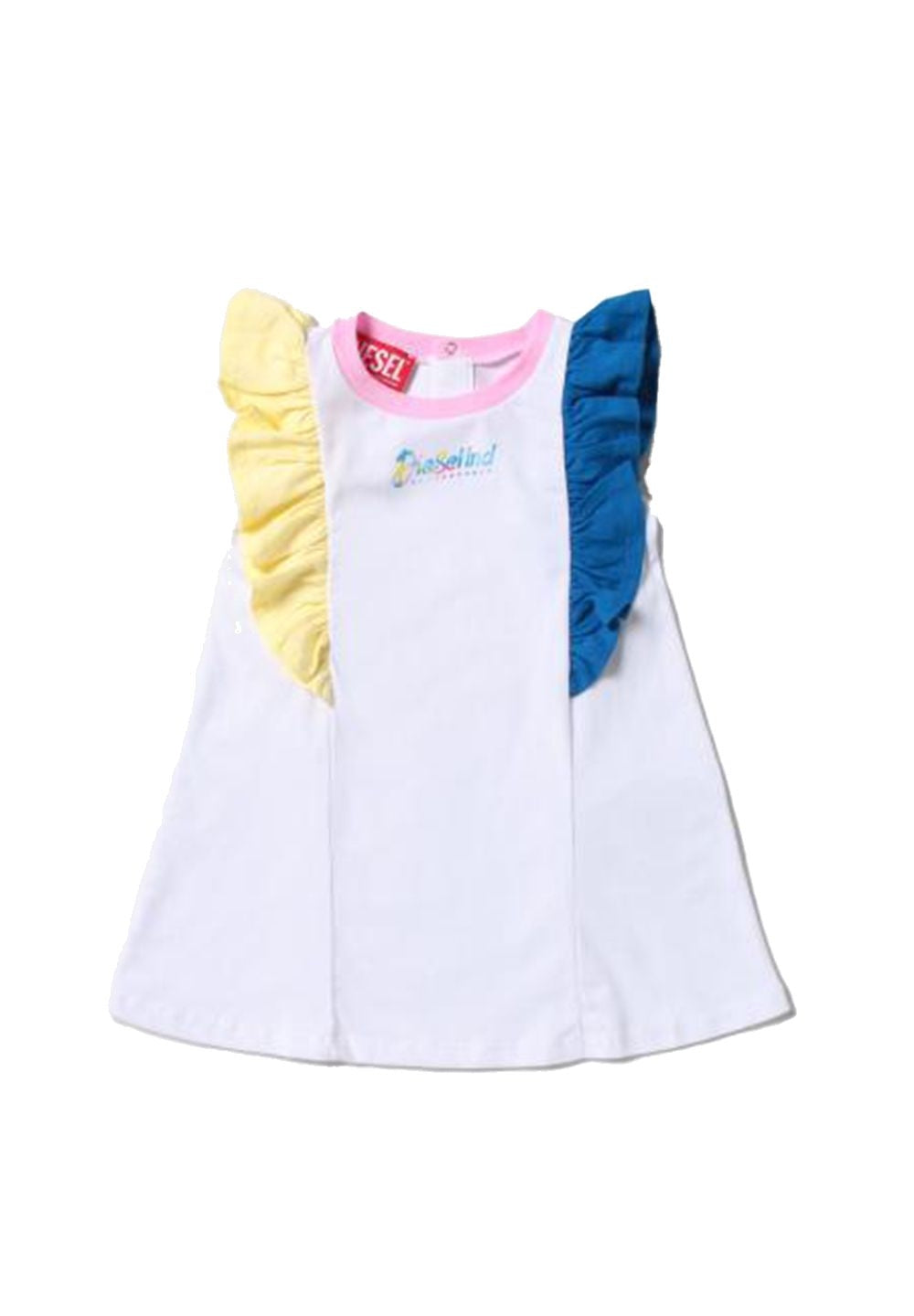 Vestito bianca per neonata - Primamoda kids