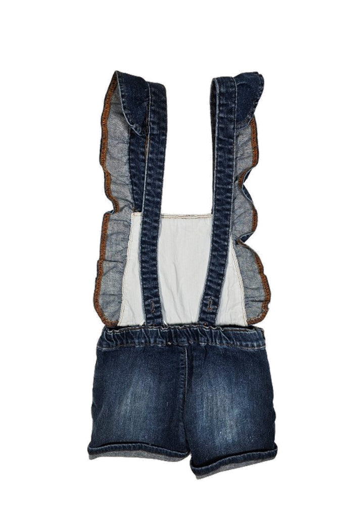 Salopette denim blu per bambina - Primamoda kids