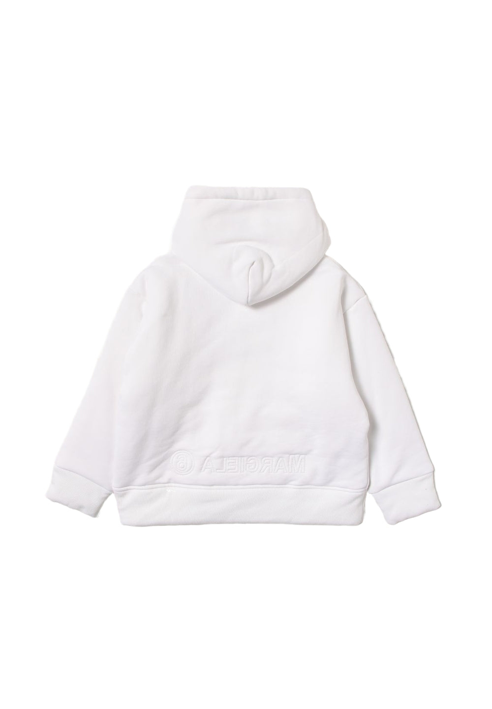 Felpa cappuccio bianca per bambina - Primamoda kids