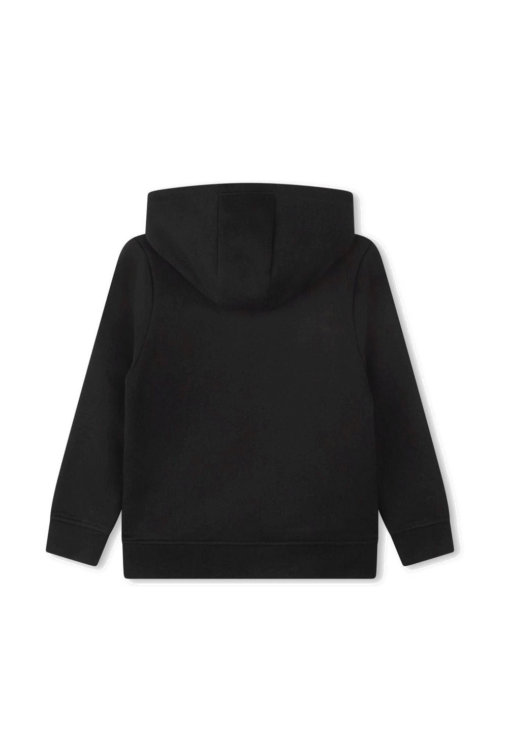 Felpa cappuccio nera per bambino - Primamoda kids
