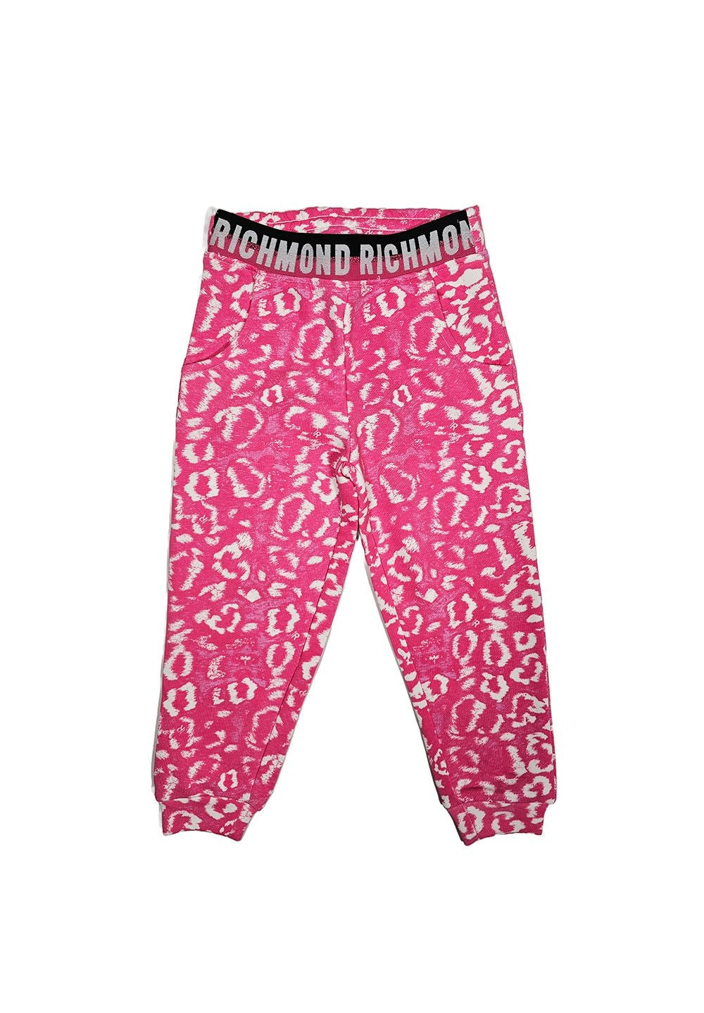 Pantalone felpa fuxia per bambina - Primamoda kids