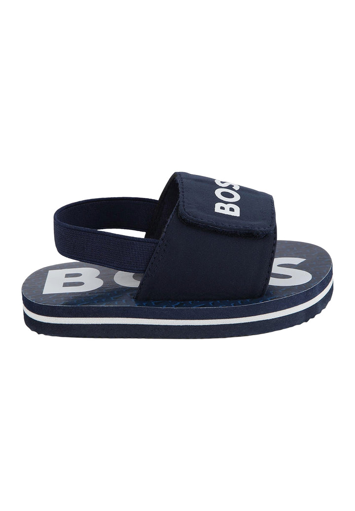 Ciabatte blu navy per neonato - Primamoda kids