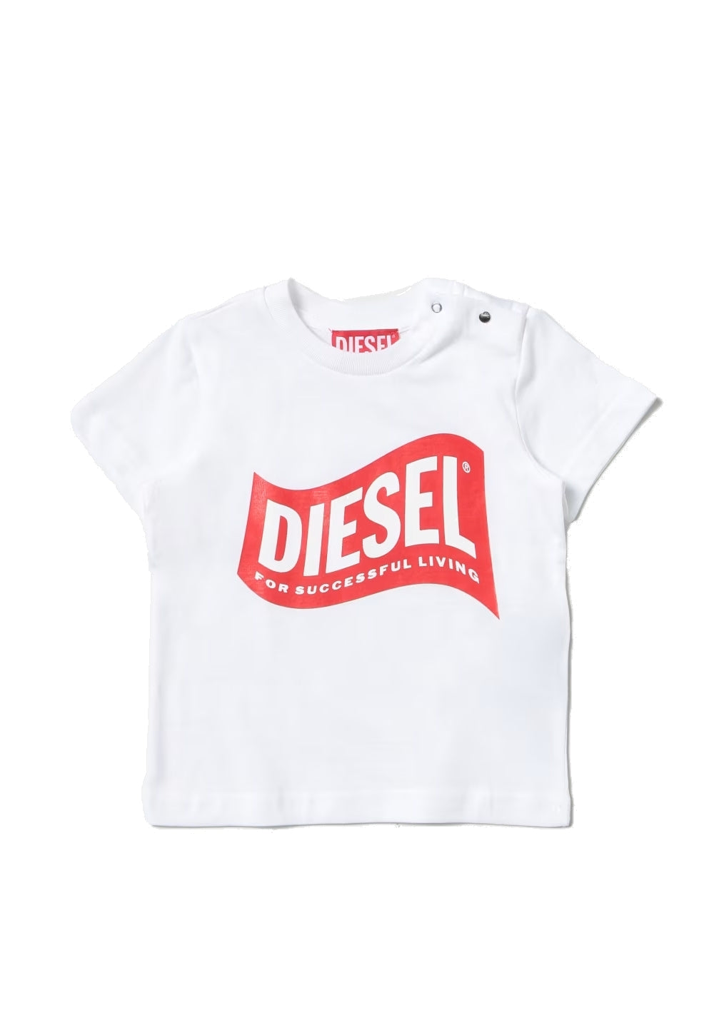 T-shirt bianca per neonato - Primamoda kids