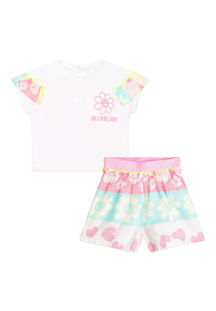 Completo bianco per bambina - Primamoda kids