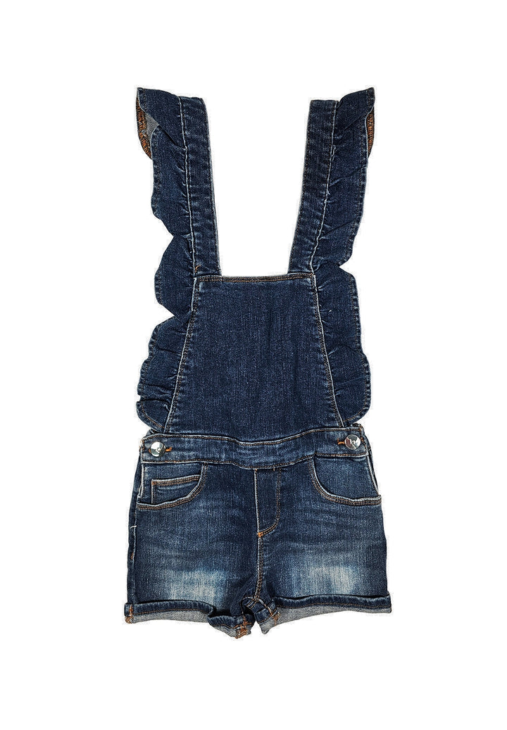 Salopette denim blu per bambina - Primamoda kids