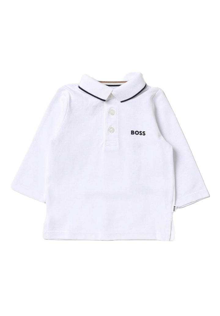 Polo bianco per neonato - Primamoda kids