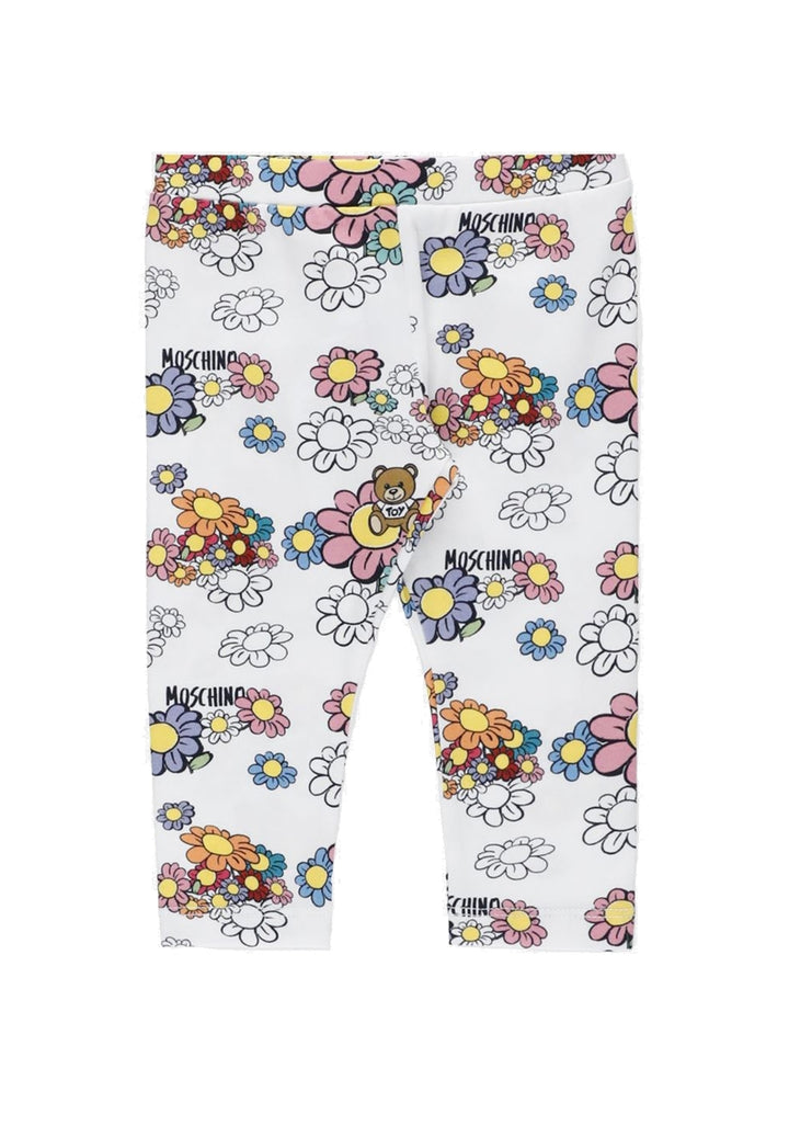 Leggings bianco per neonata - Primamoda kids