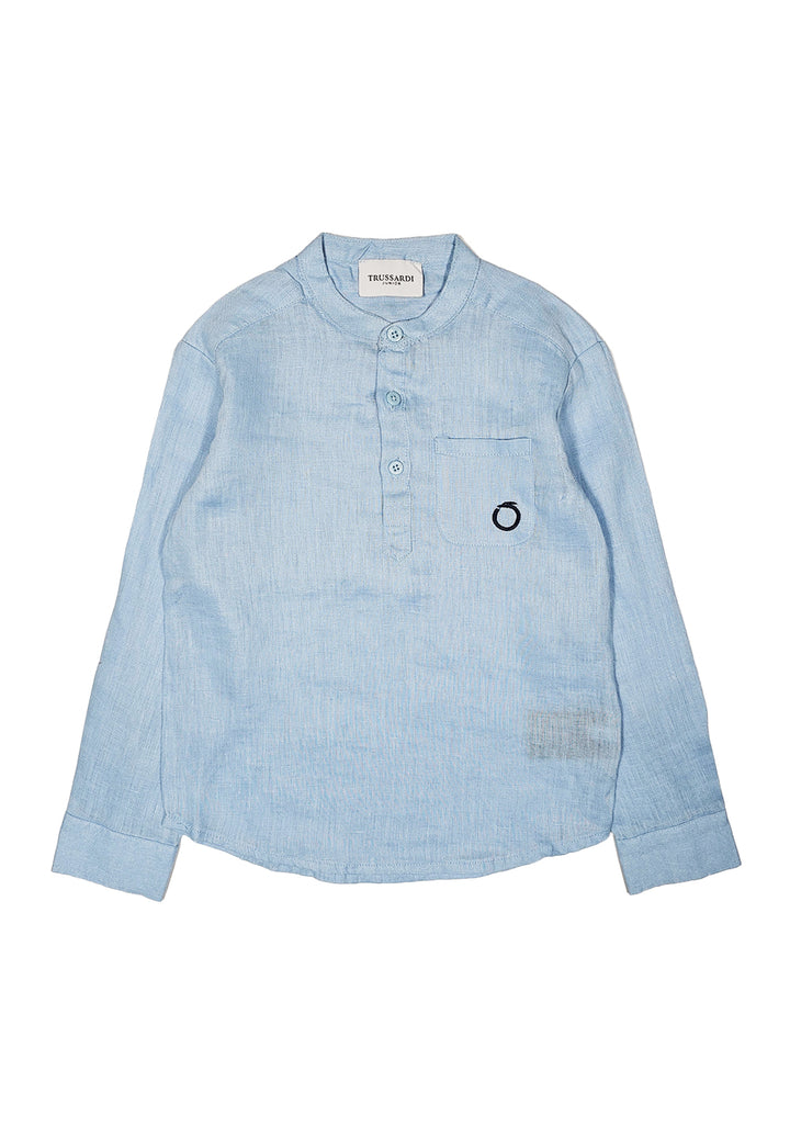 Camicia celeste per bambino - Primamoda kids