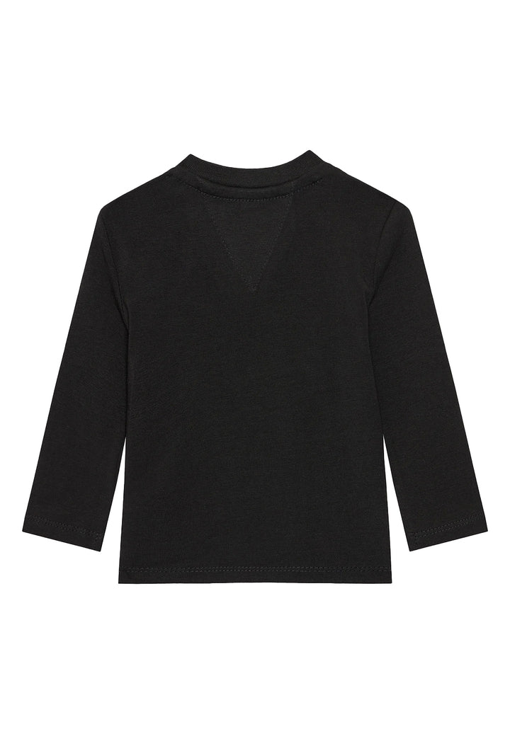 T-shirt nera per neonato - Primamoda kids