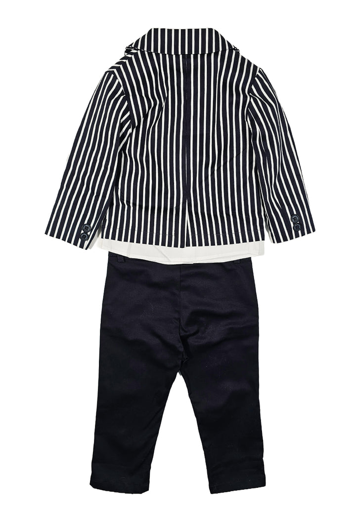 Completo abito blu per neonato - Primamoda kids