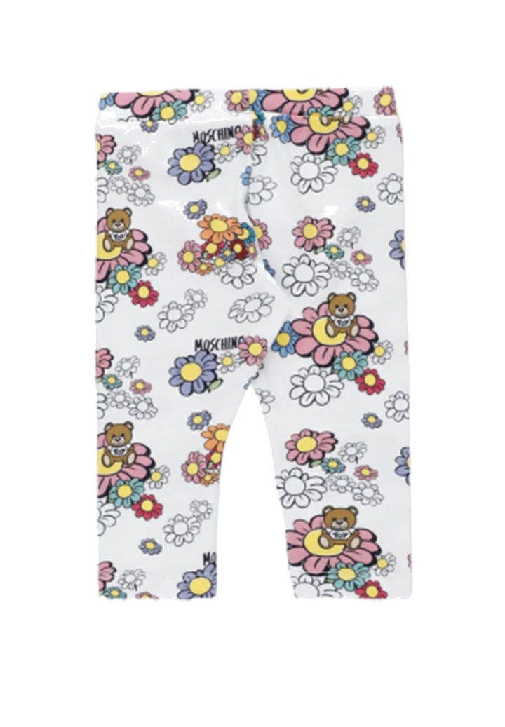 Leggings bianco per neonata - Primamoda kids
