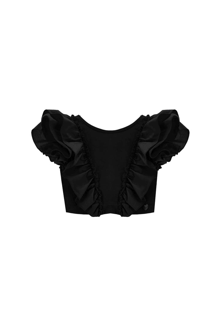 Top nero per bambina - Primamoda kids