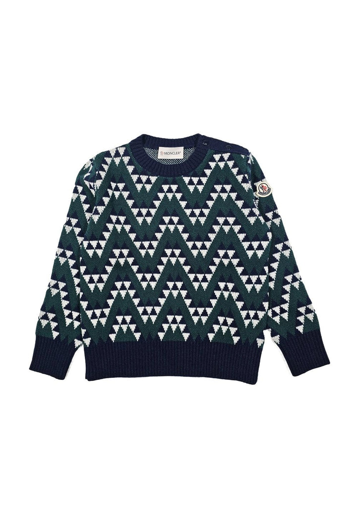 Maglione verde per bambino - Primamoda kids