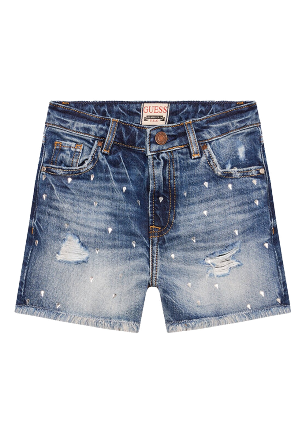 Short blu denim per bambina - Primamoda kids