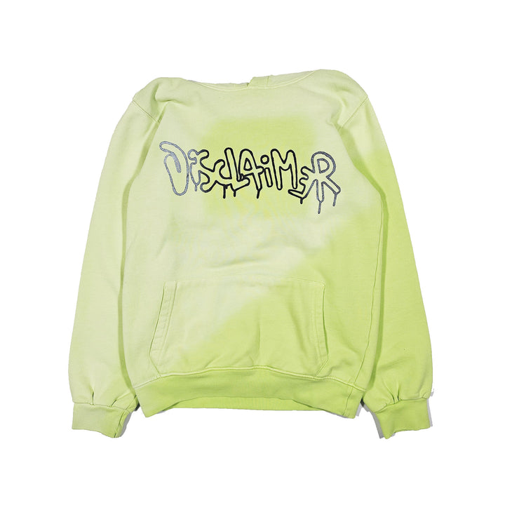 Felpa cappuccio giallo fluo per bambino - Primamoda kids