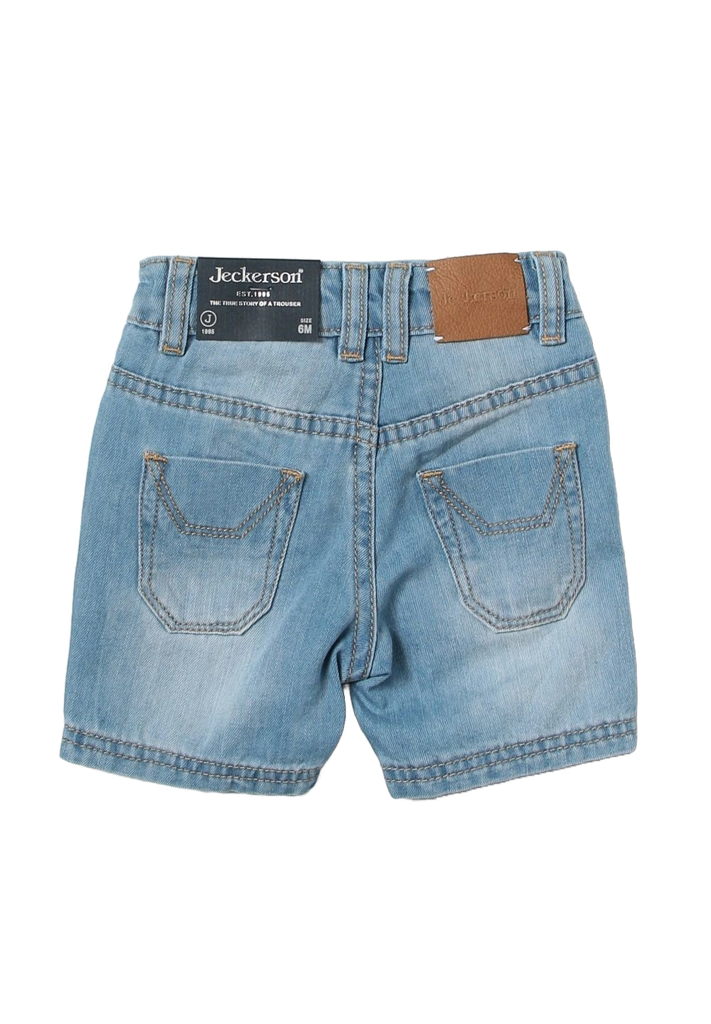 Bermuda blu denim chiaro per neonato - Primamoda kids