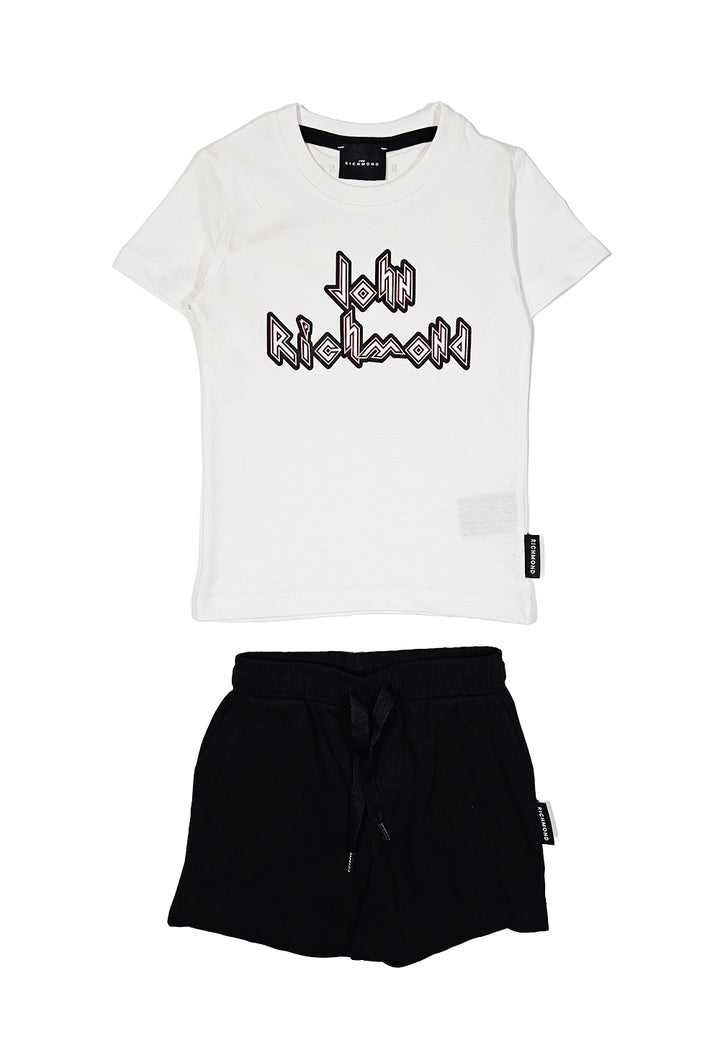 Completo bianco-nero per bambino - Primamoda kids