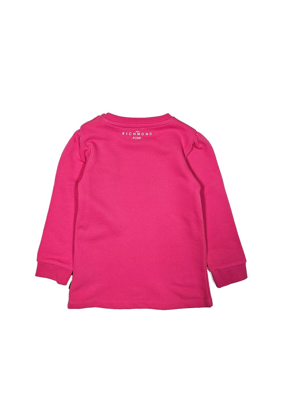 Vestito felpa rosa per bambina - Primamoda kids