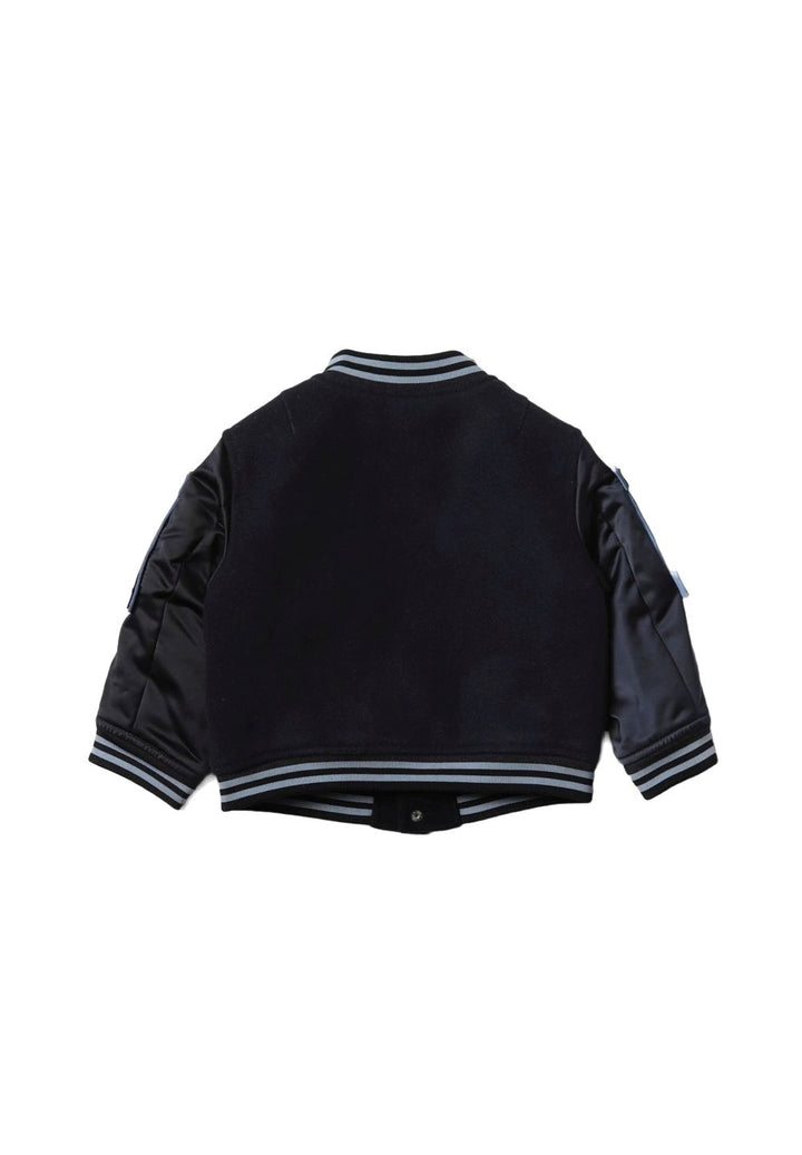 Bomber nero per neonato - Primamoda kids