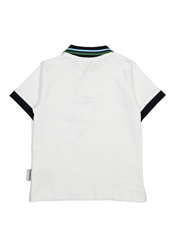 Polo bianca per bambino - Primamoda kids