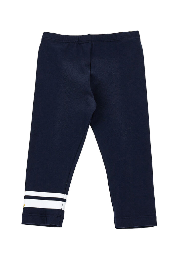 Leggings blu scuro per bambina - Primamoda kids
