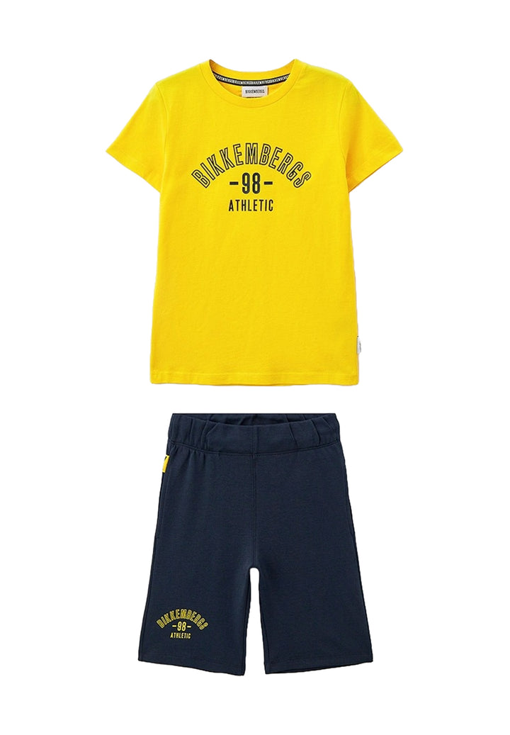 Completo giallo-blu per bambino - Primamoda kids