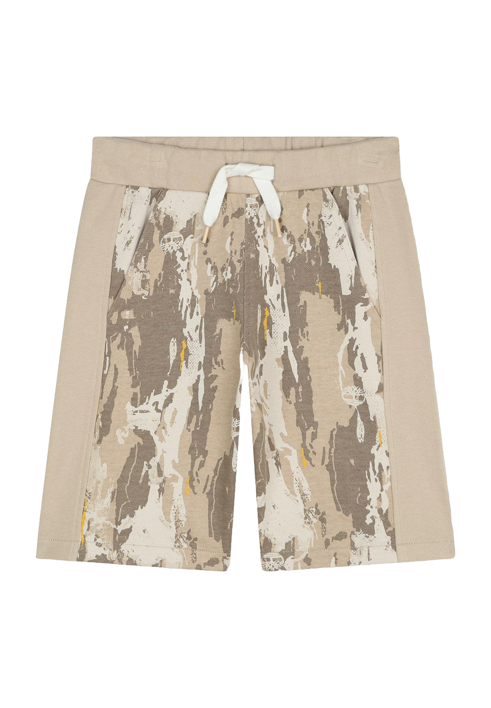 Bermuda felpa beige per bambino - Primamoda kids