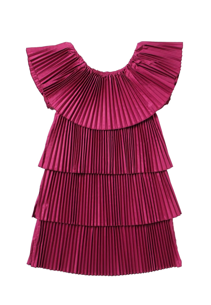 Vestito fuxia per bambina - Primamoda kids
