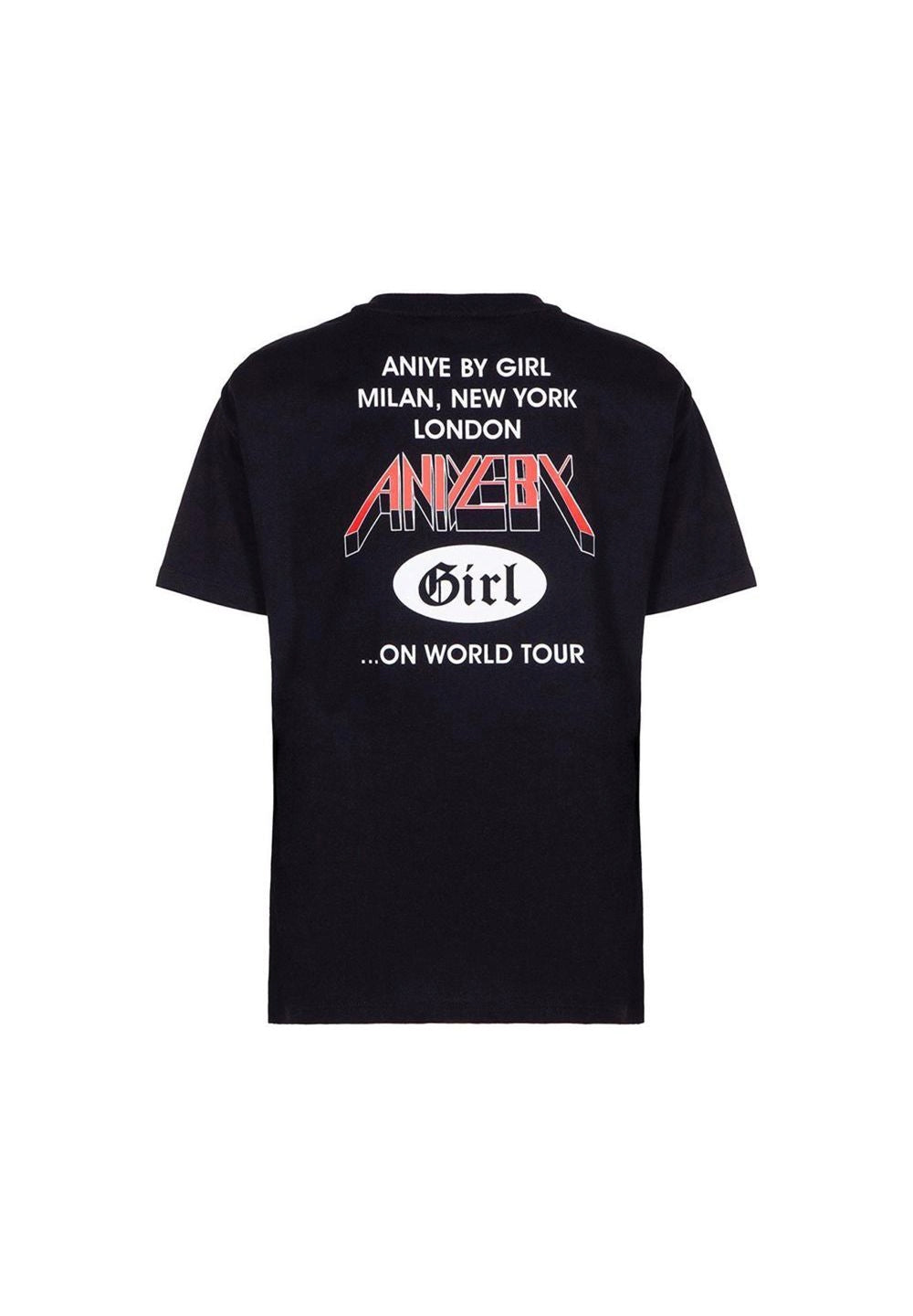 T-shirt nera per bambina - Primamoda kids