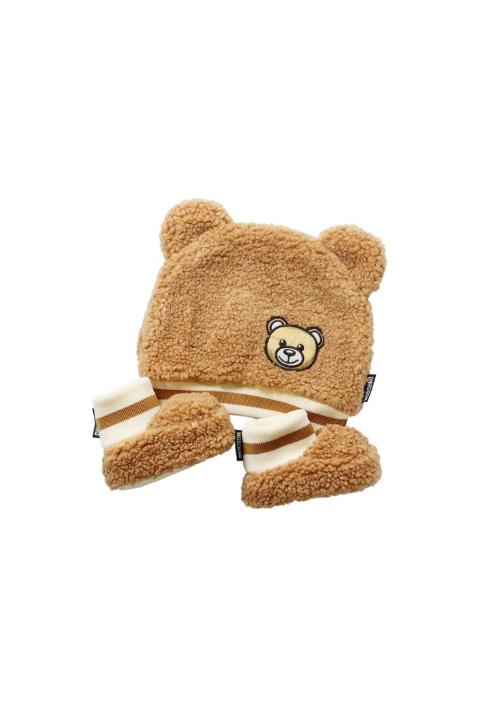 Set cappello e moppine per neonato - Primamoda kids