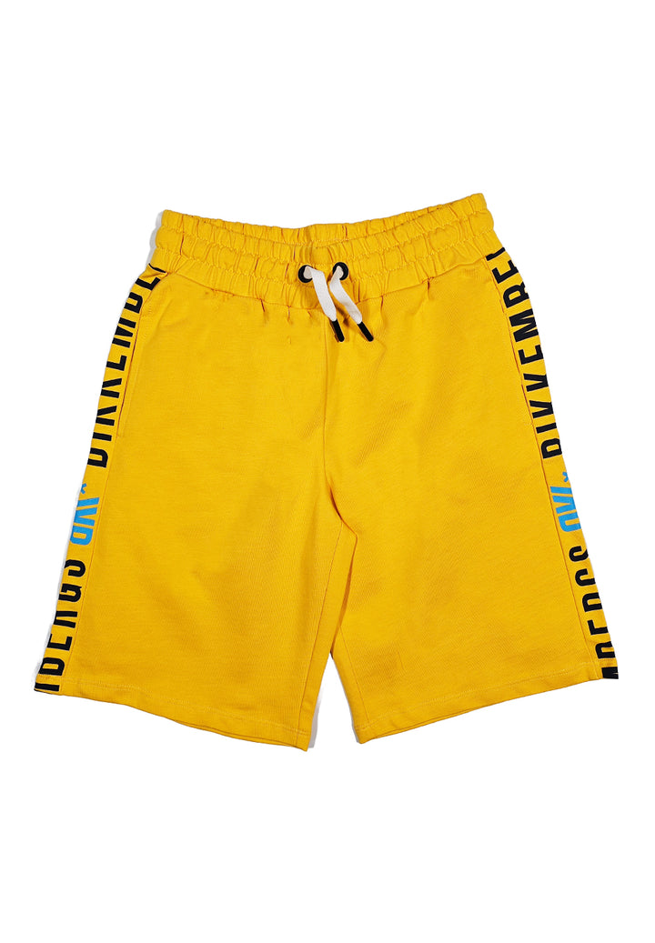 Bermuda felpa giallo per bambino - Primamoda kids