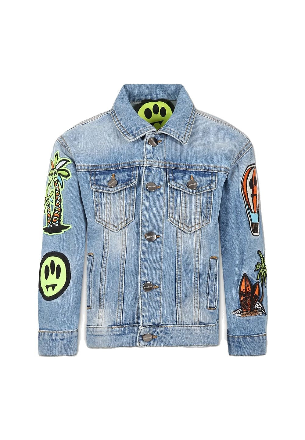 Giubbino blu denim per bambino - Primamoda kids
