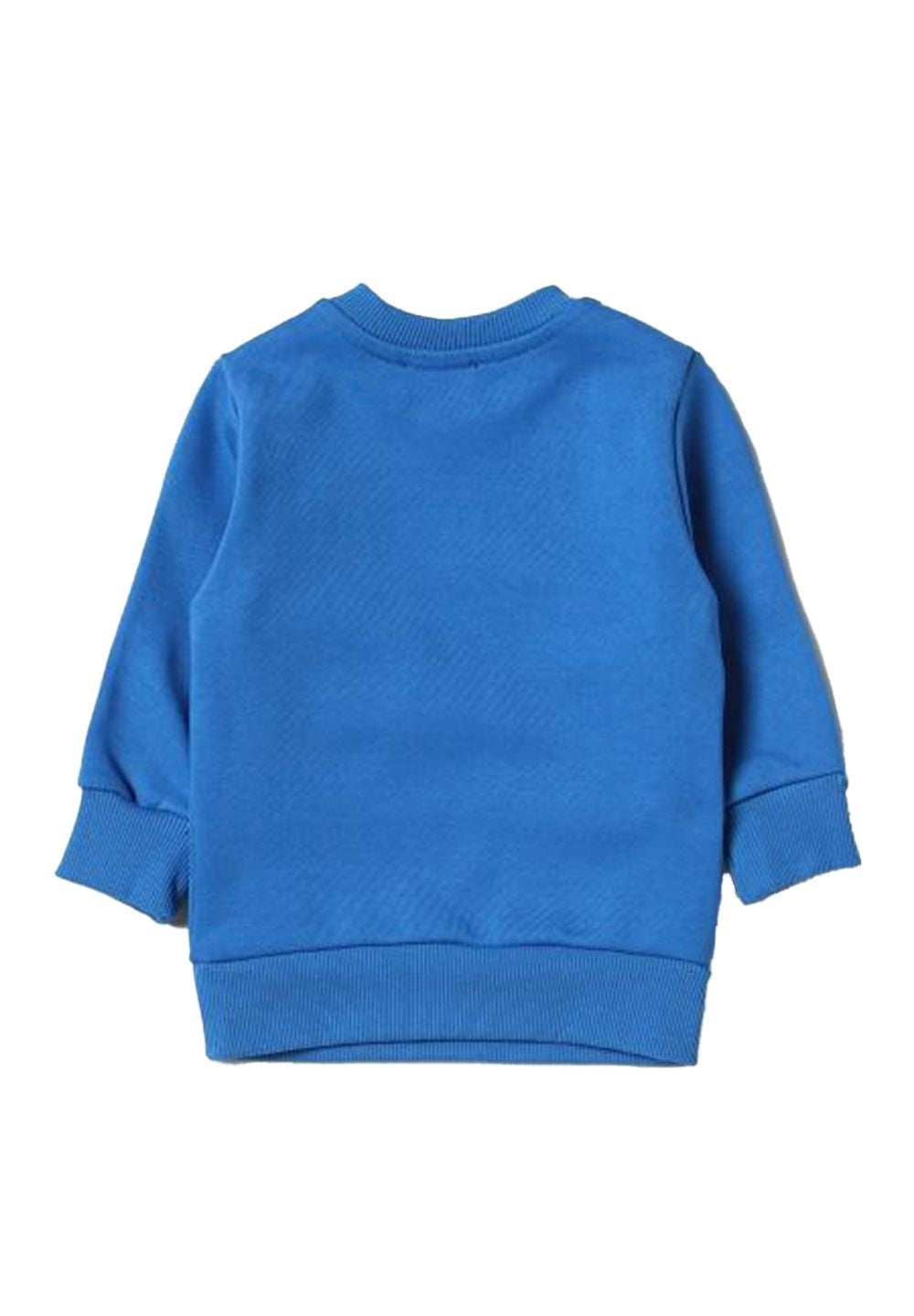 Felpa girocollo blu per bambino - Primamoda kids