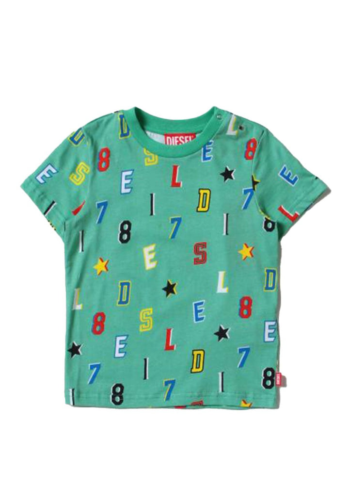 T-shirt verde per neonato - Primamoda kids