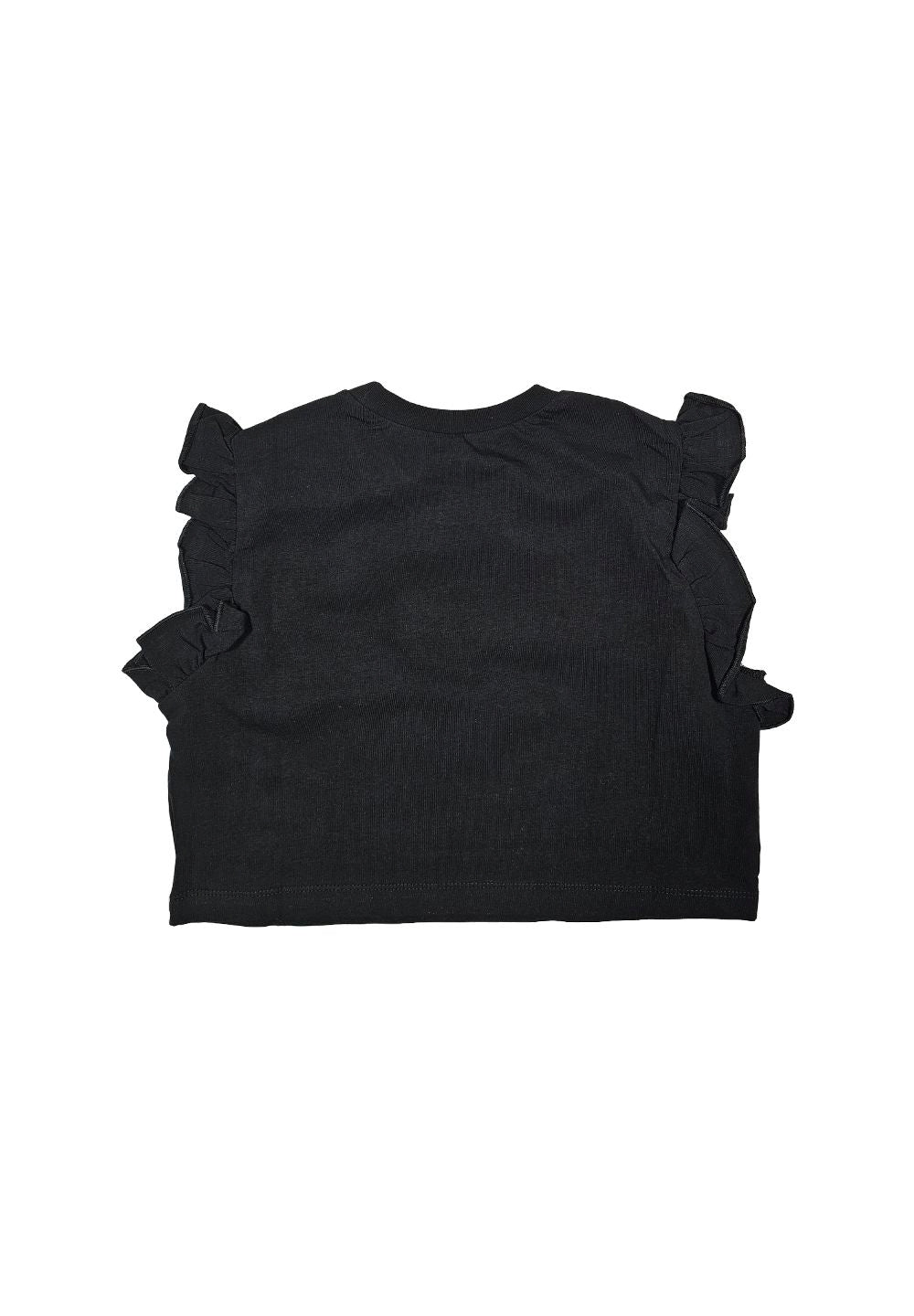 T-shirt nera per bambina - Primamoda kids