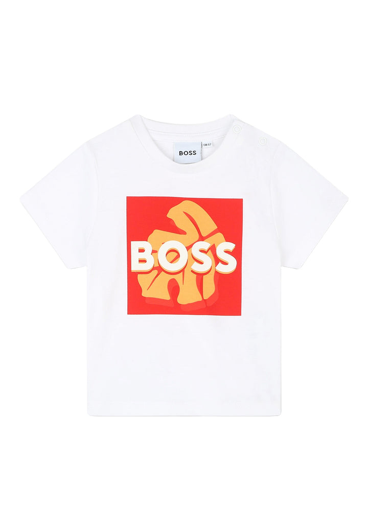 T-shirt bianca per neonato - Primamoda kids