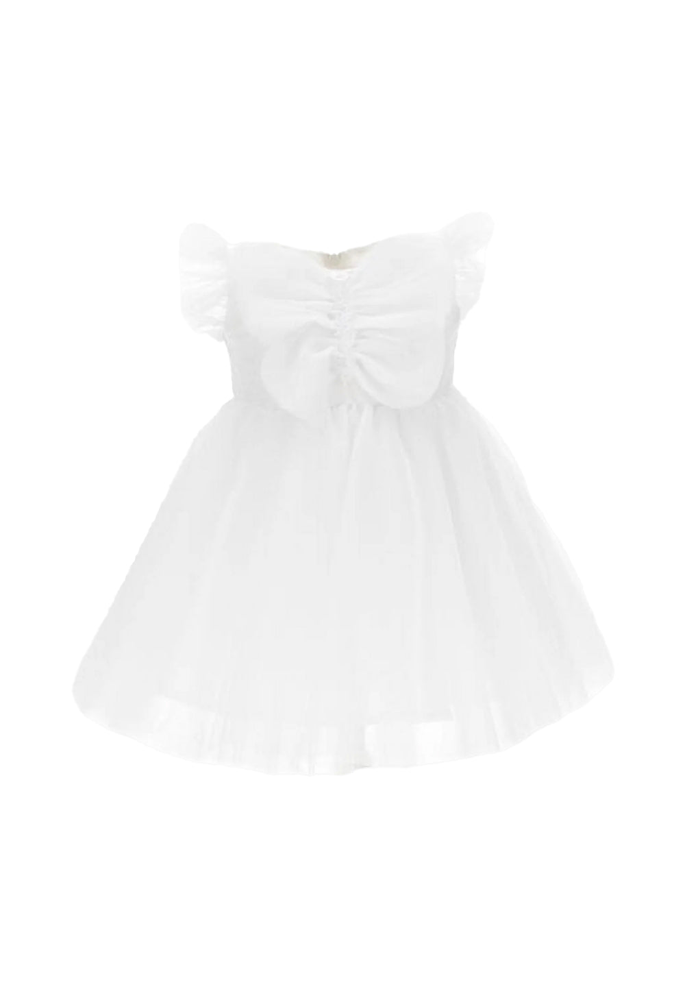 Vestito bianco per neonata - Primamoda kids