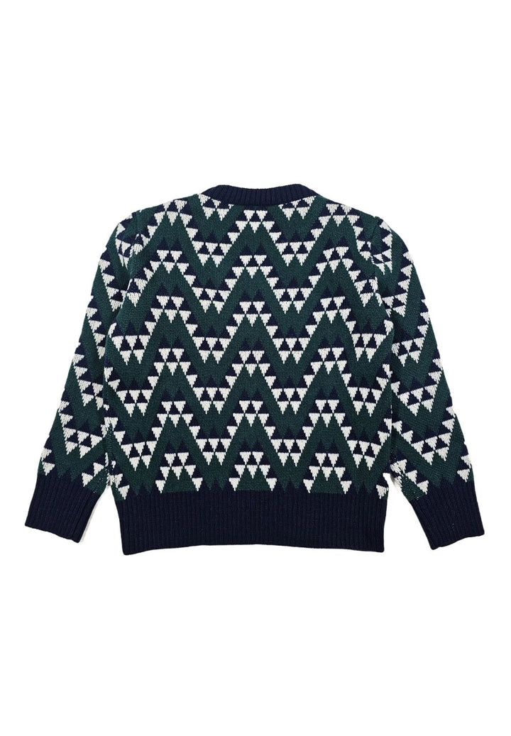 Maglione verde per bambino - Primamoda kids