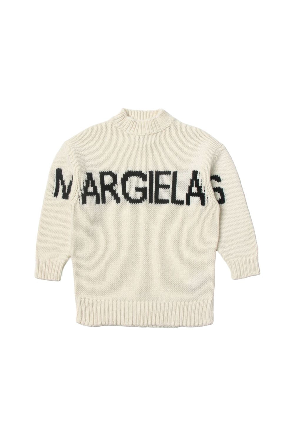 Vestito in maglia bianco per bambina - Primamoda kids