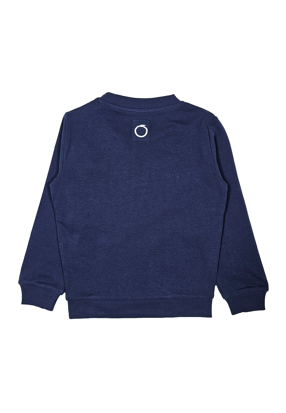 Felpa girocollo blu per neonato - Primamoda kids