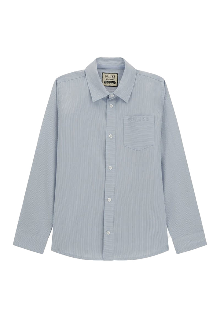 Camicia celeste per bambino - Primamoda kids