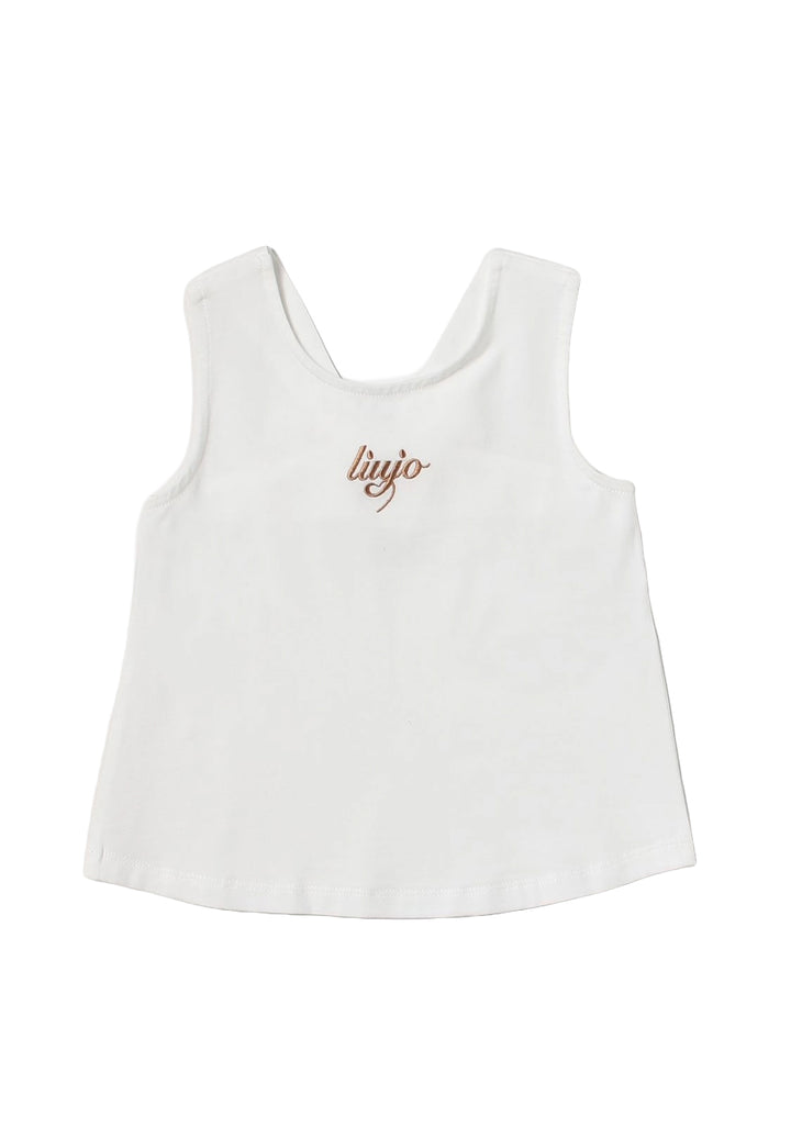 Canotta bianca per neonata - Primamoda kids