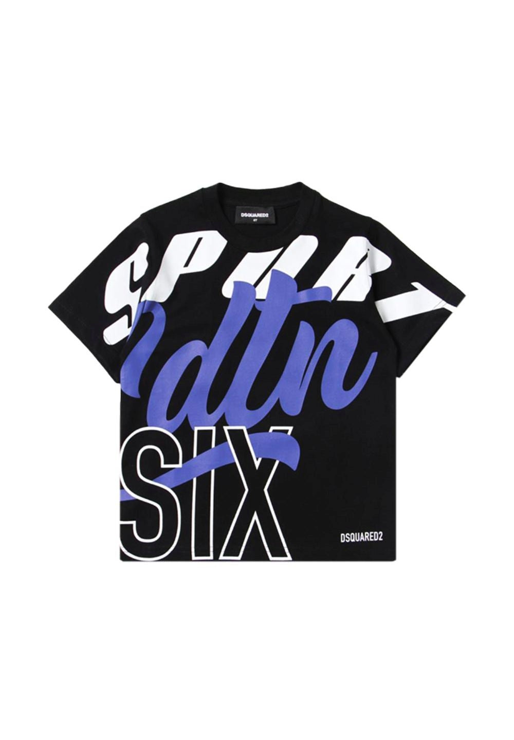 T-shirt nera per bambino - Primamoda kids