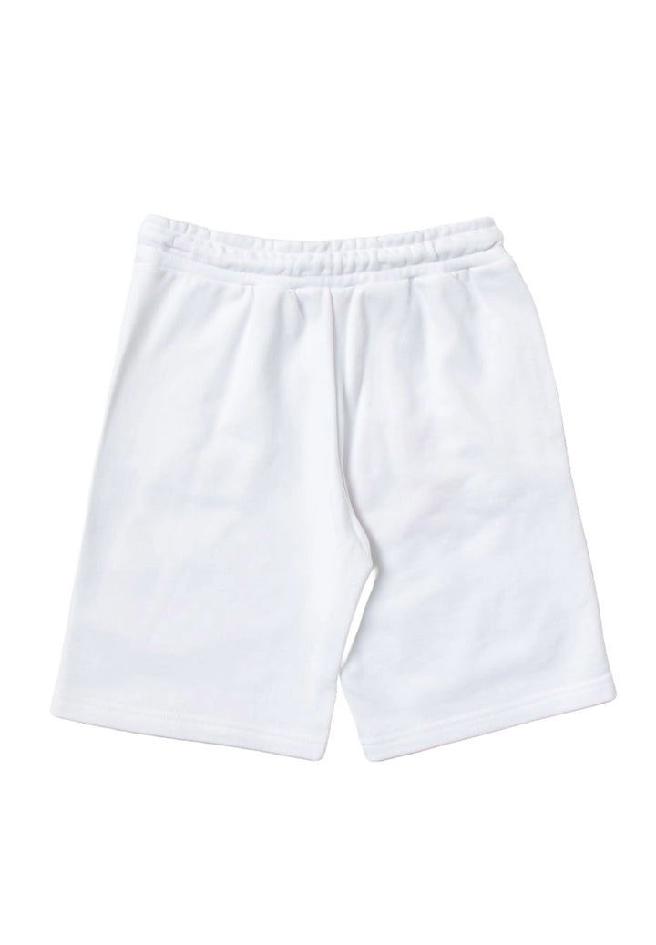 Bermuda felpa bianco per bambino - Primamoda kids