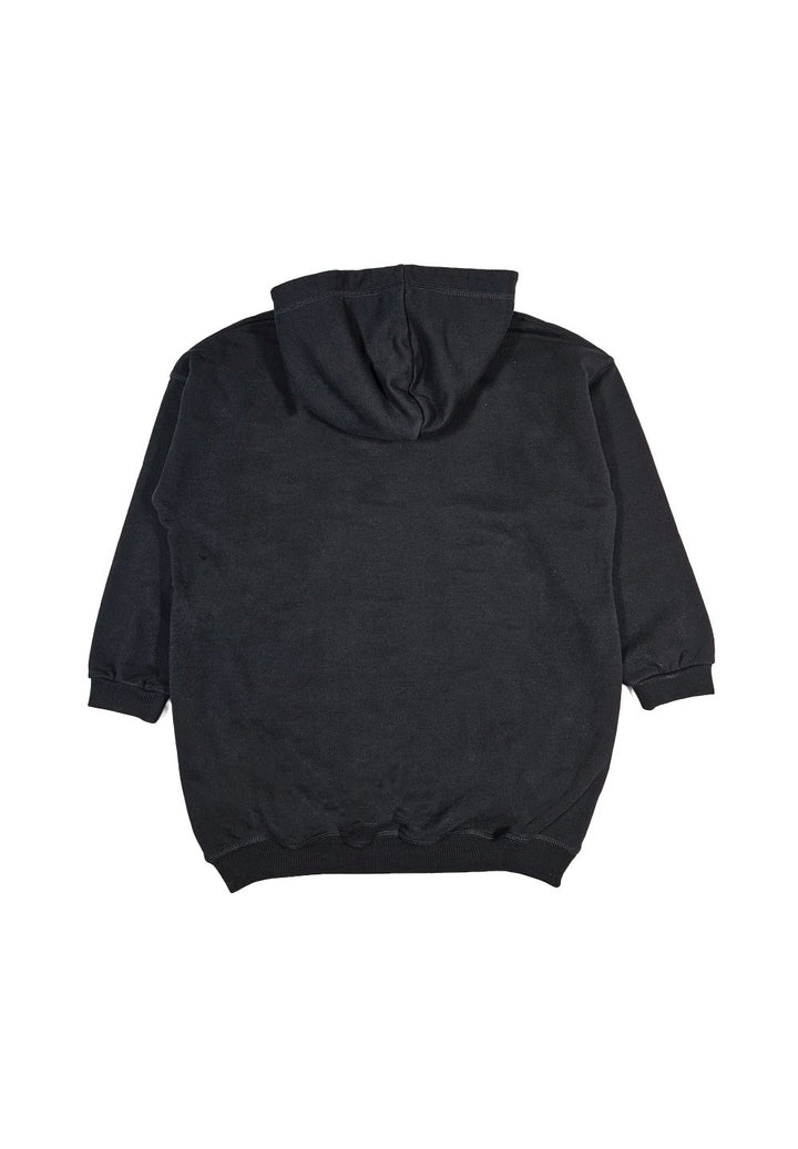 Vestito felpa nero per bambina - Primamoda kids
