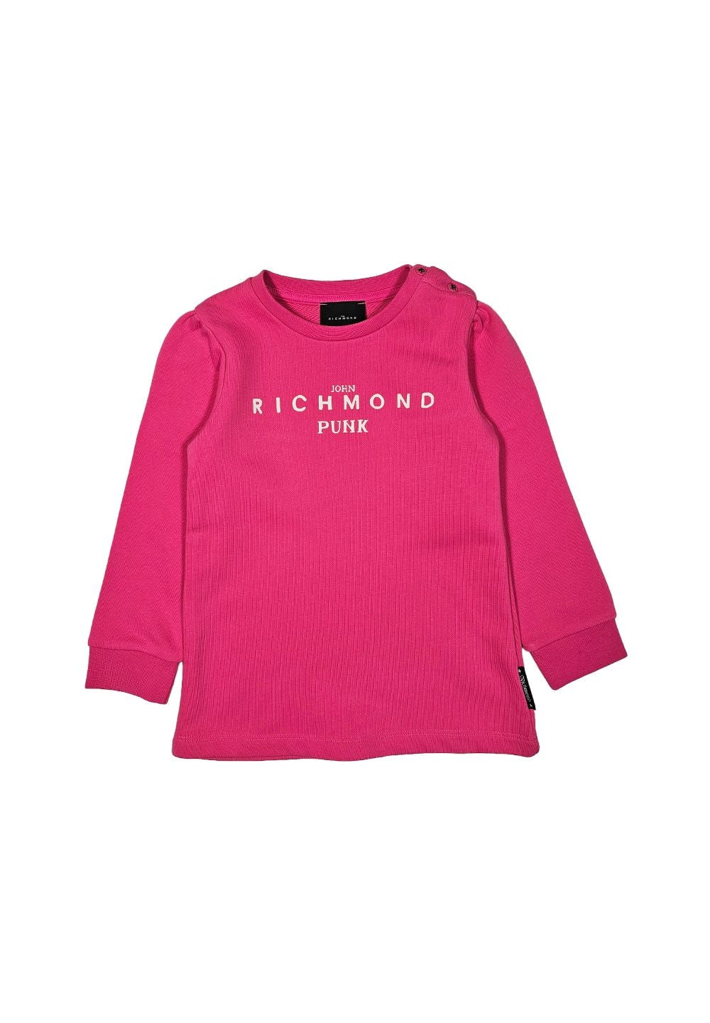 Vestito felpa rosa per bambina - Primamoda kids
