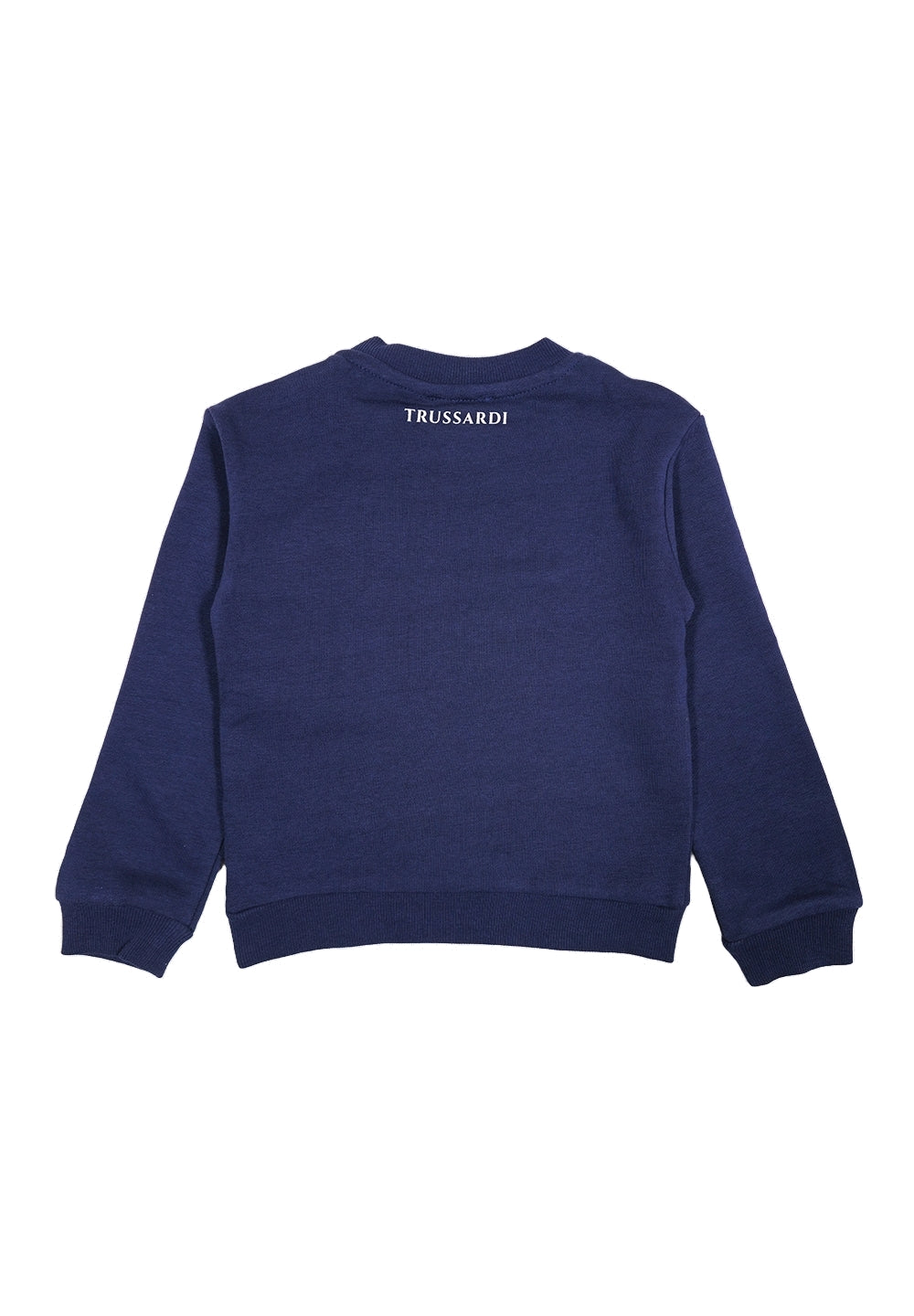 Felpa girocollo blu per neonato - Primamoda kids
