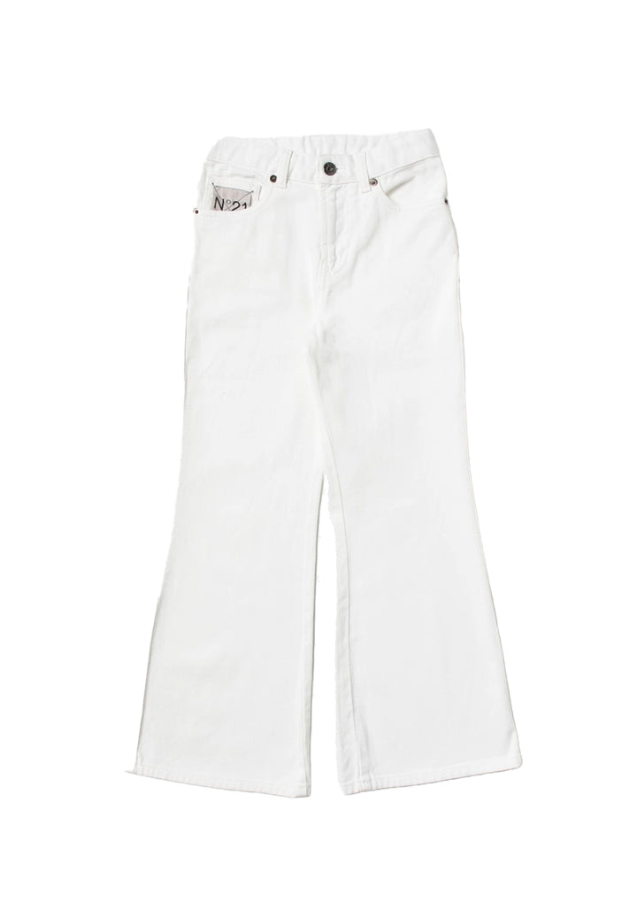 Jeans bianco per bambina - Primamoda kids